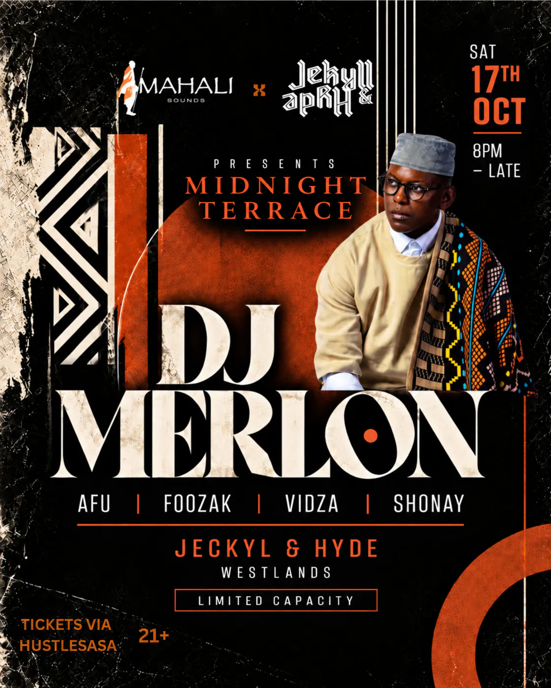 Mahali sounds X Jekyll & Hyde Presents Midnight Terrace