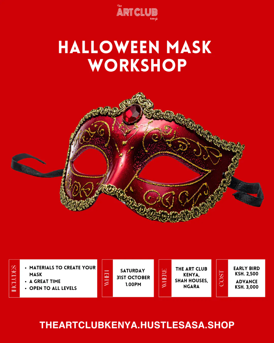 Halloween Mask Workshop