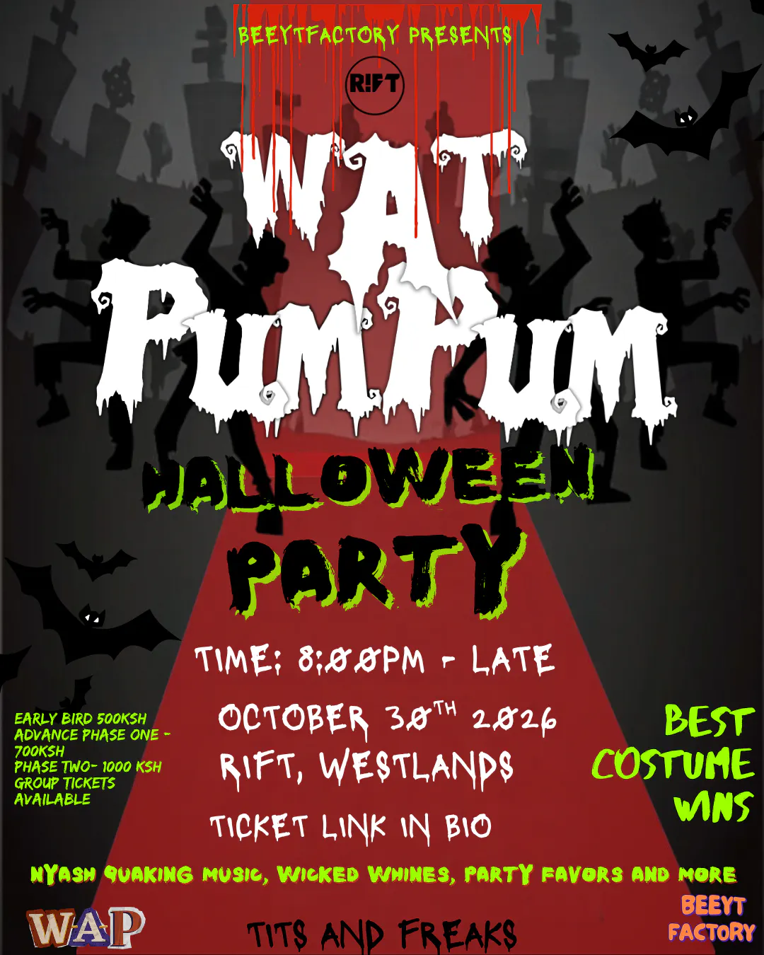 WAT-A-PUMPUM HALLOWEEN EDITION