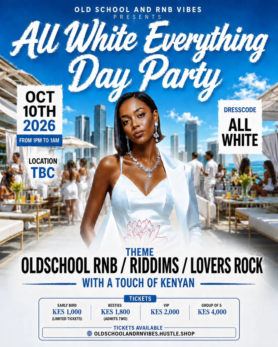 oldschool and rnb. All white edition