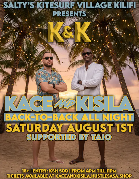AUGUST 1 . SALTY'S KILIFI