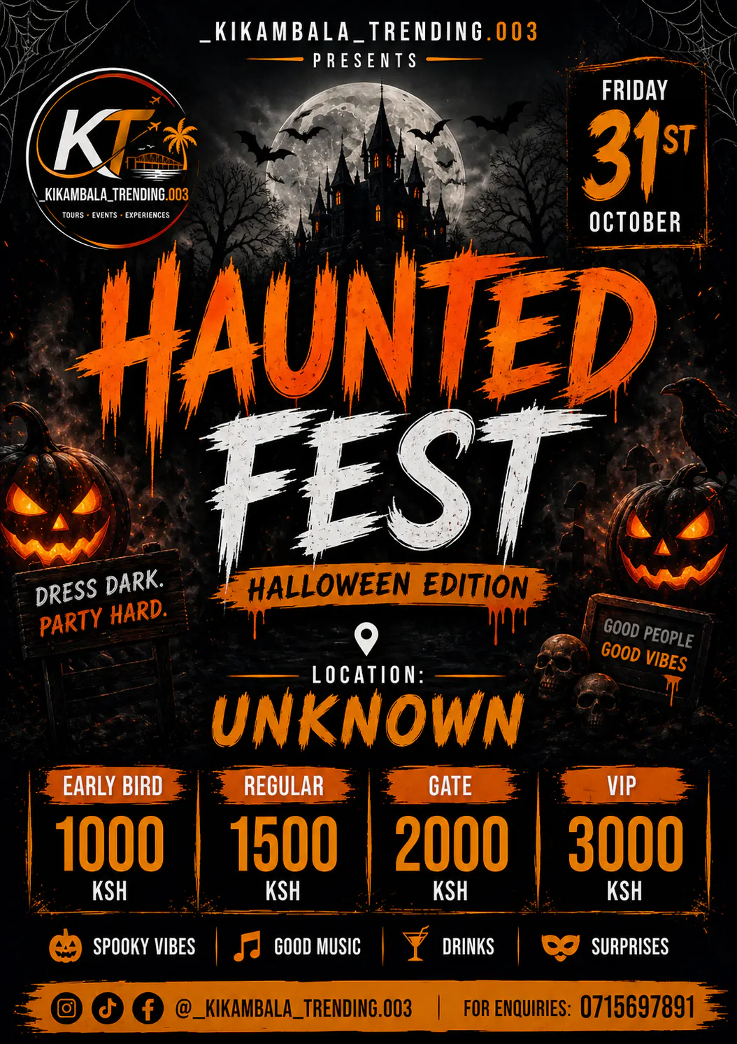haunted fest Halloween edition