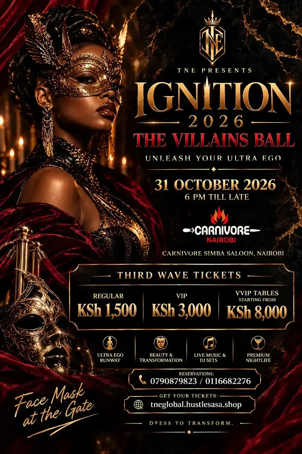 IGNITION: THE VILLAINS BALL