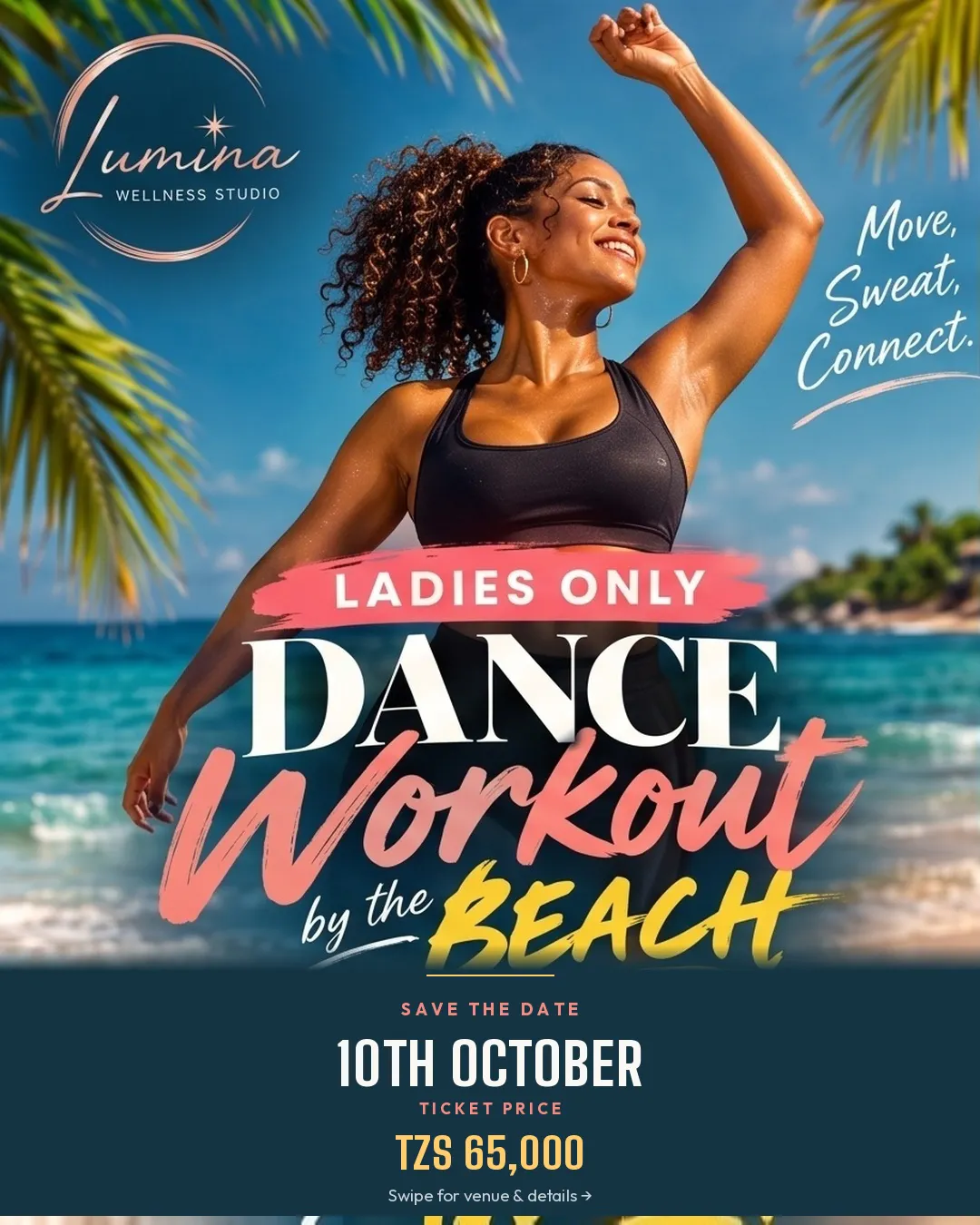 Ladies Only DANCE WORKOUT By The BEACH