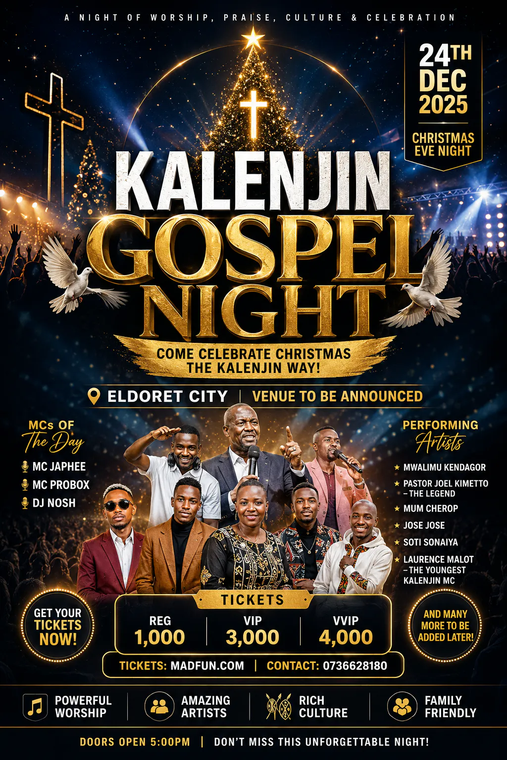 KALENJIN GOSPEL NIGHT