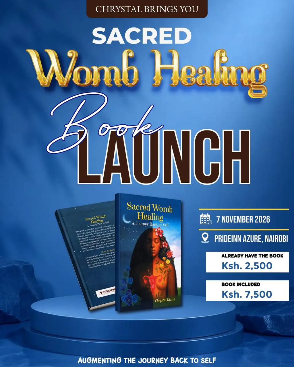 Sacred Womb Healing book Launch
